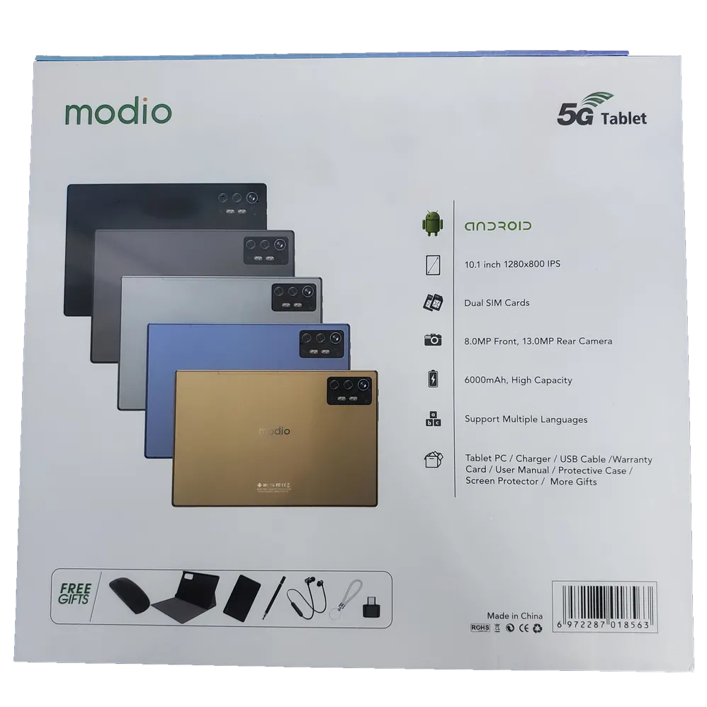 Android Tablet Modio M32 10.1 Inch 5G with Wireless Keyboard 8GB Ram 512GB  - Image 4