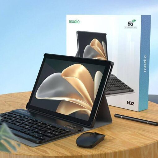 Android Tablet Modio M32 10.1 Inch 5G with Wireless Keyboard 8GB Ram 512GB  - Image 3