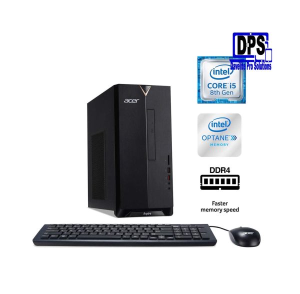 Acer Aspire TC885 Core i5 8th Gen 8GB DDR4+16GB Optane Memory 2TB HDD