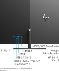 Alternative view of Hp Envy 32 All In One Core i7 9th Gen 16GB RAM 256GB SSD + 2TB HDD Nvidia GeForce RTX 2080 Max-Q 8gb