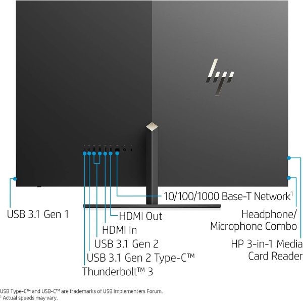 Hp Envy 32 All In One Core i7 9th Gen 16GB RAM 256GB SSD + 2TB HDD Nvidia GeForce RTX 2080 Max-Q 8gb - Image 2