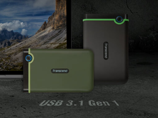 Transcend Store Jet 25M3 1TB External Hard Drive 2.5-inch USB3.1 - Image 3