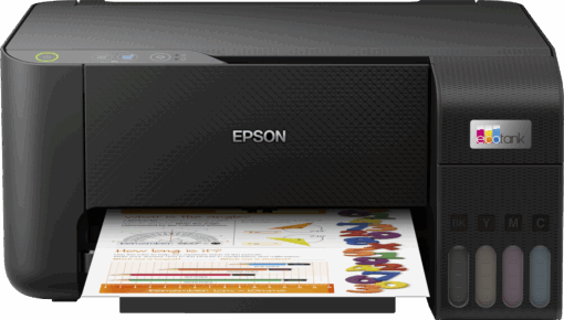 Epson EcoTank L3210 A4 All-in-One Ink Tank Printer - Image 4