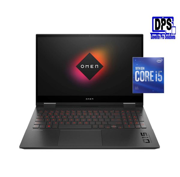 HP OMEN 15 Core i5-10750H 10Th Gen 8GB RAM 512GB SSD NVIDIA GTX 4GB Graphics