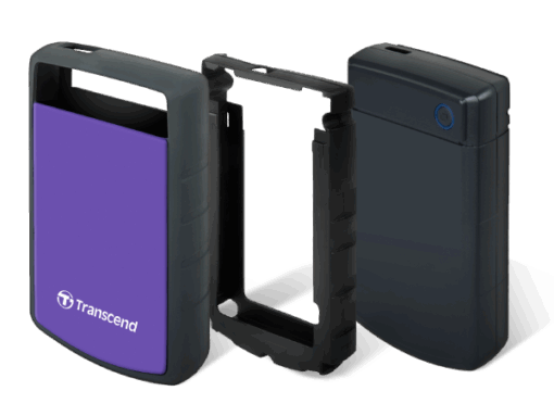 Transcend Store Jet 25H3 4TB External Hard Drive 2.5-inch USB3.0 - Image 2