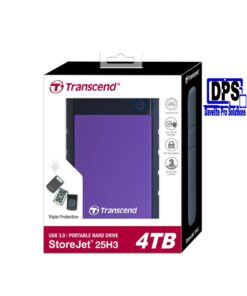 Transcend Store Jet 25H3 4TB External Hard Drive 2.5-inch USB3.0