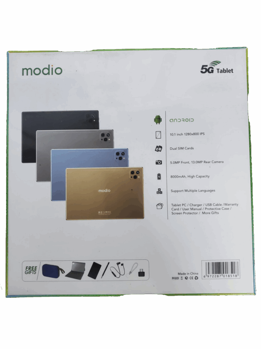 Learning Tablet Modio M30 10.1 Inch 5G with Wireless Keyboard 8GB Ram 512GB - Image 2