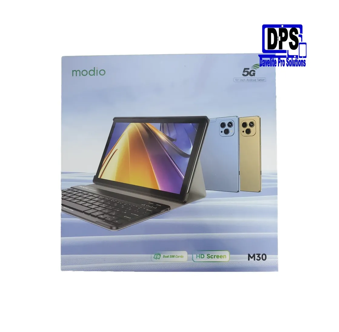 Learning Tablet Modio M30 10.1 Inch 5G with Wireless Keyboard 8GB Ram 512GB