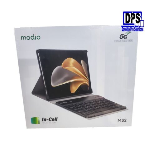 Android Tablet Modio M32 10.1 Inch 5G with Wireless Keyboard 8GB Ram 512GB 