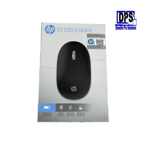 HP Wireless Silent Mouse S1500 Black