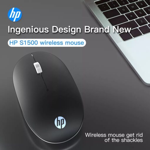 HP Wireless Silent Mouse S1500 Black (3CY48PA) - Image 3