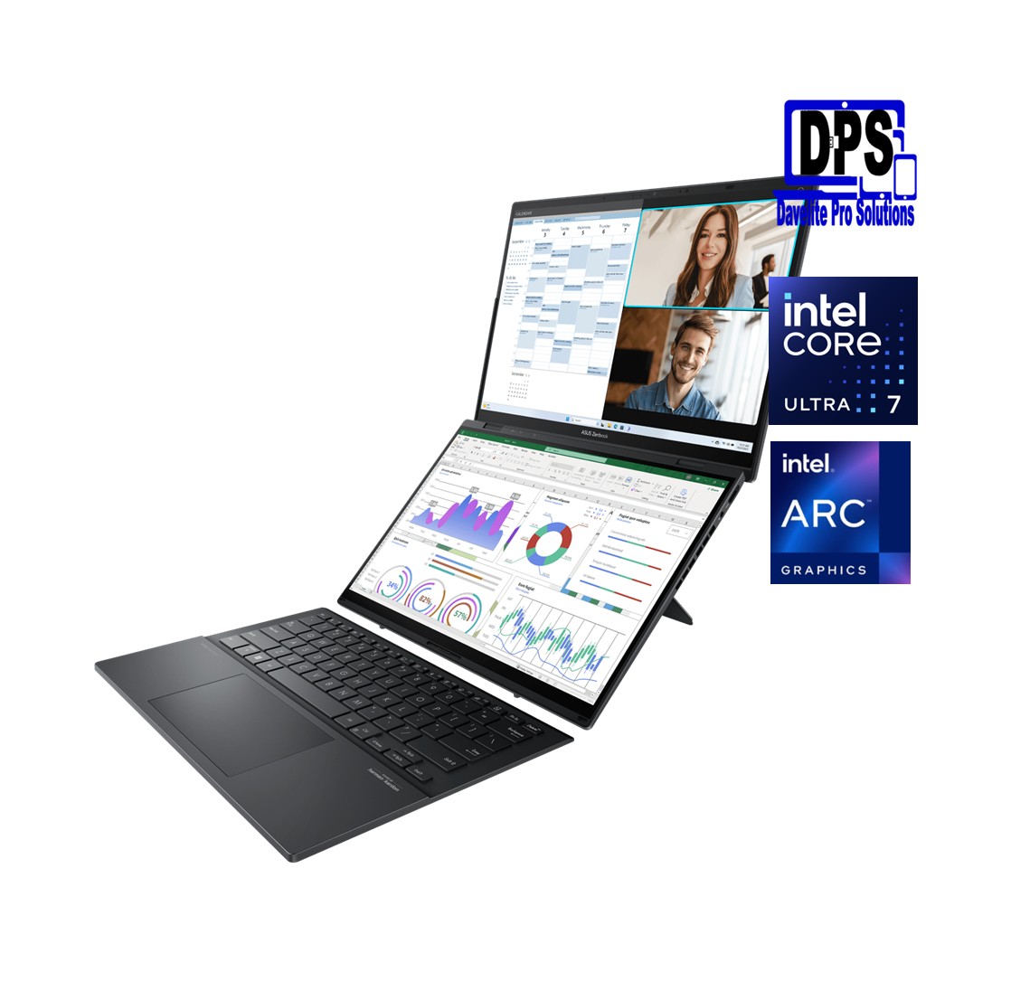 ASUS Zenbook Duo OLED (UX8406MA), Intel® Core™ Ultra 7 155H