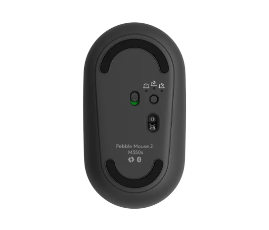 Logitech M350S Pebble 2, Bluetooth Mouse, Dongless - Tonal Graphite (910-007015) - Image 2